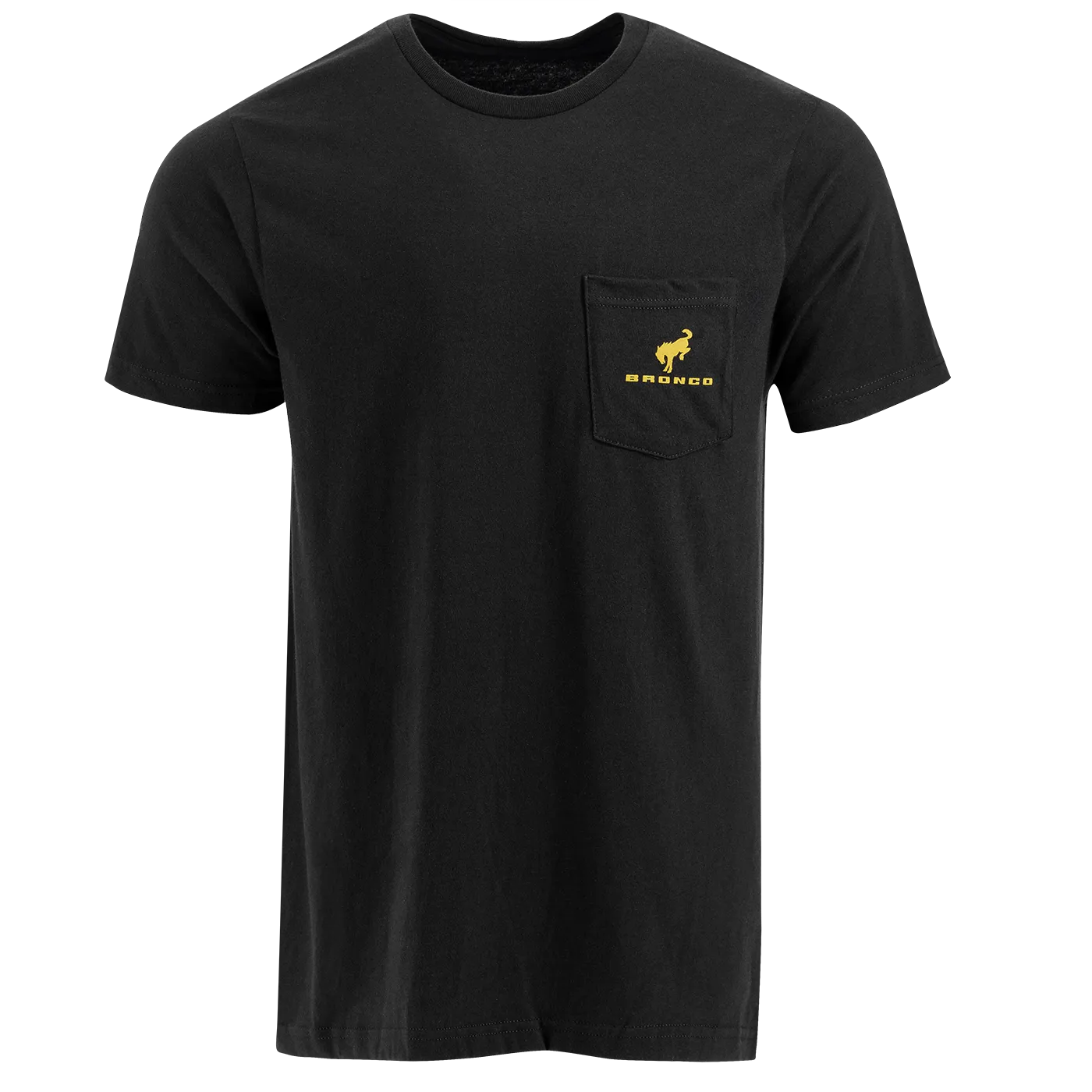 Ford Bronco Mens Multicolor Mountains Short Sleeve T-Shirt