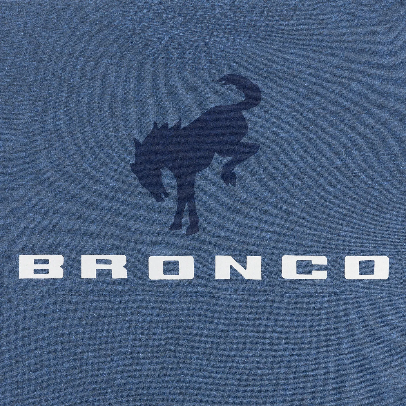 Ford Bronco Womens Stacked Logo V Neck T-Shirt