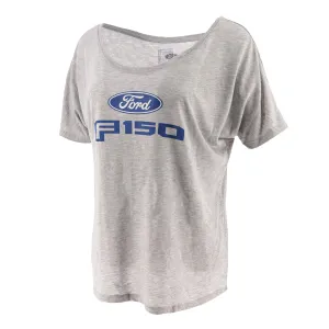 Ford F-150 Women's Relaxed Gray Slouchy T-Shirt