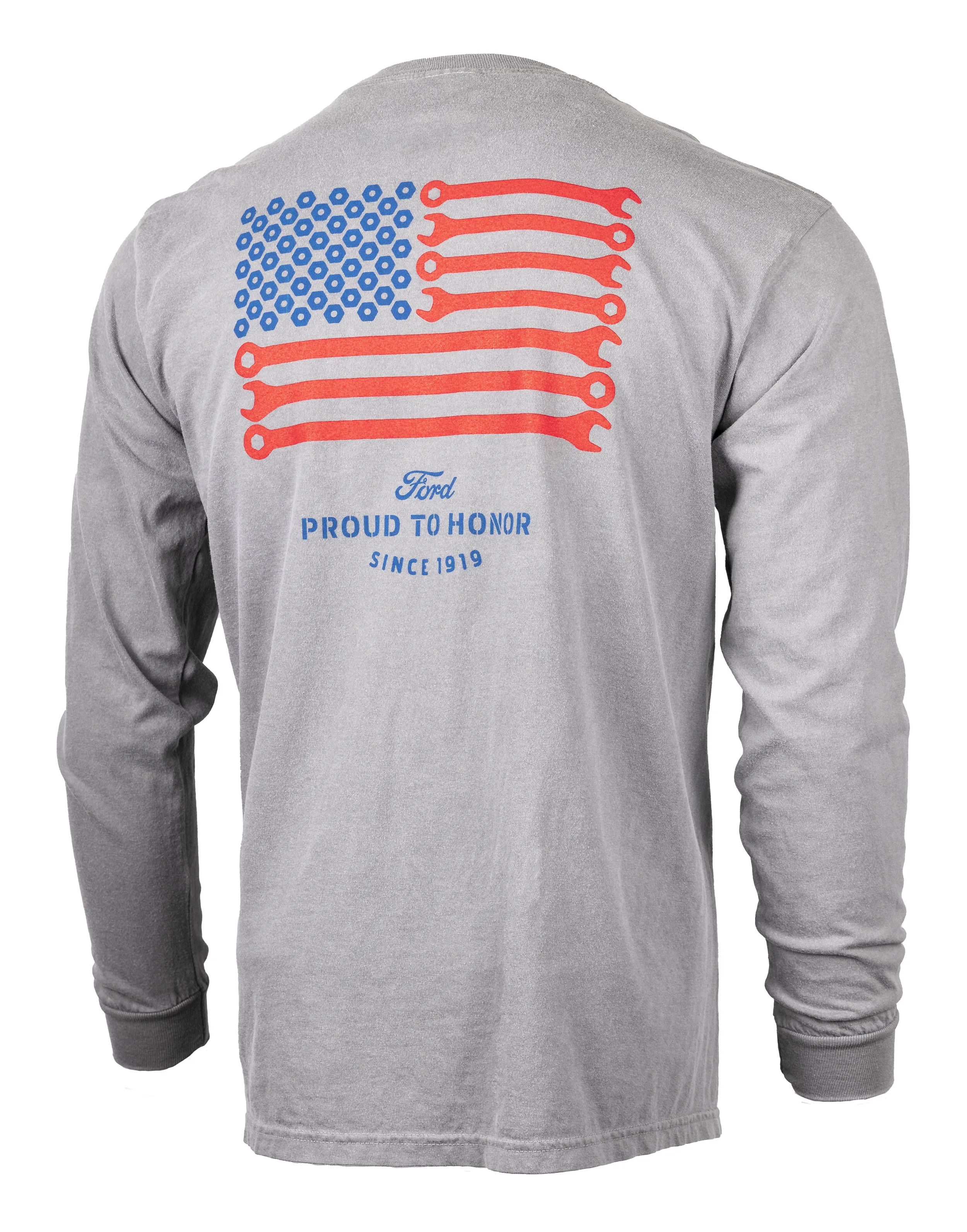 Ford Proud To Honor Full Battle Rattle Long Sleeve T-Shirt
