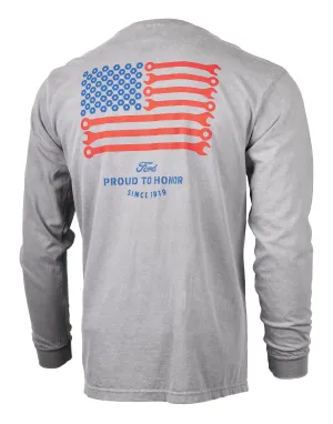 Ford Proud To Honor Full Battle Rattle Long Sleeve T-Shirt