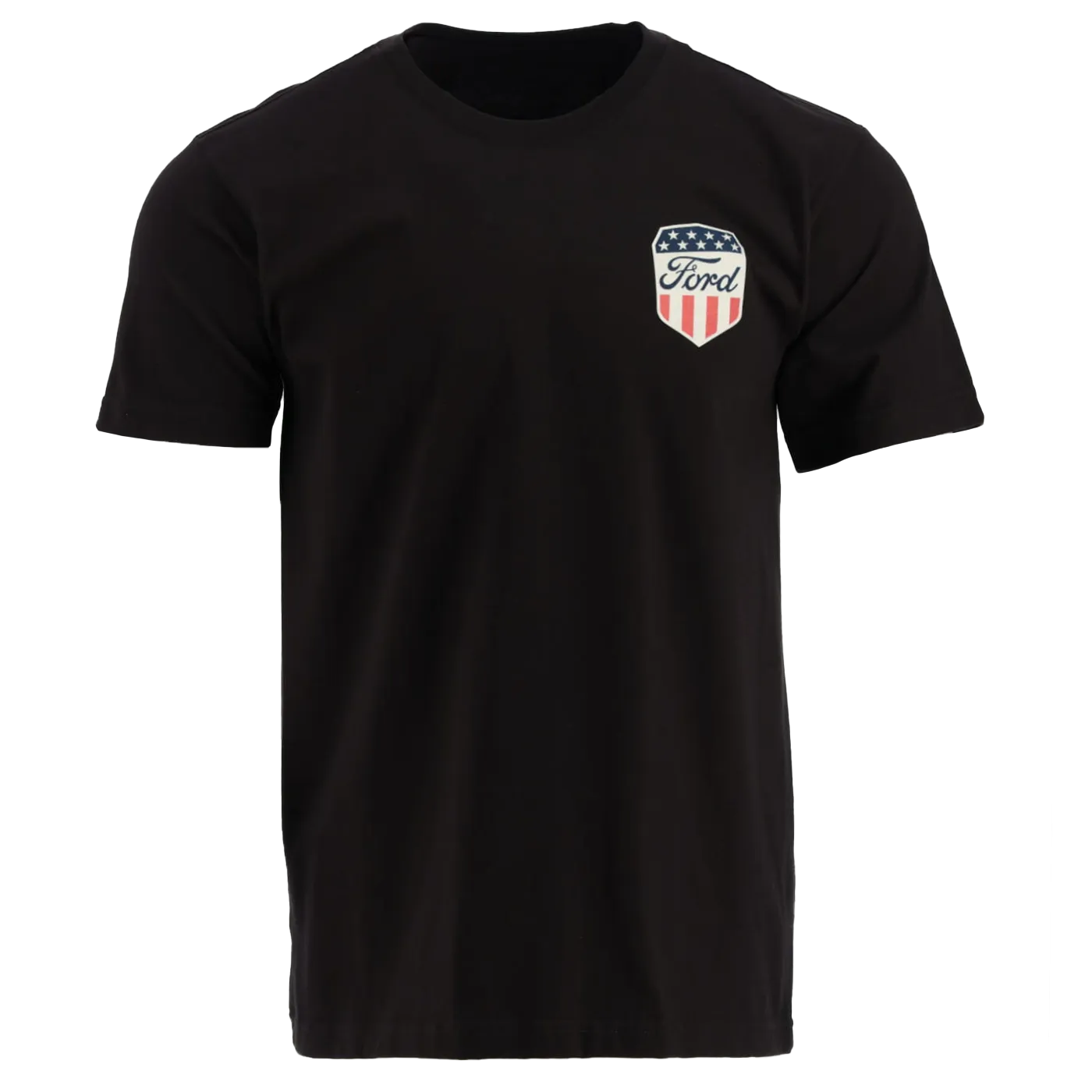 Ford Proud To Honor Mens Bald Eagle Graphic Short Sleeve T-Shirt