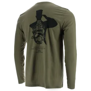 Ford Proud To Honor Sherman Tank Engine Salute Long Sleeve Shirt