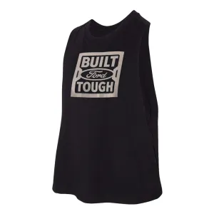 Ford Trucks Built Ford Tough Womens Racerback Tank Top