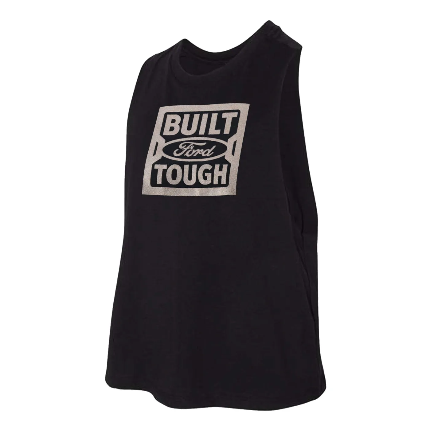 Ford Trucks Built Ford Tough Womens Racerback Tank Top