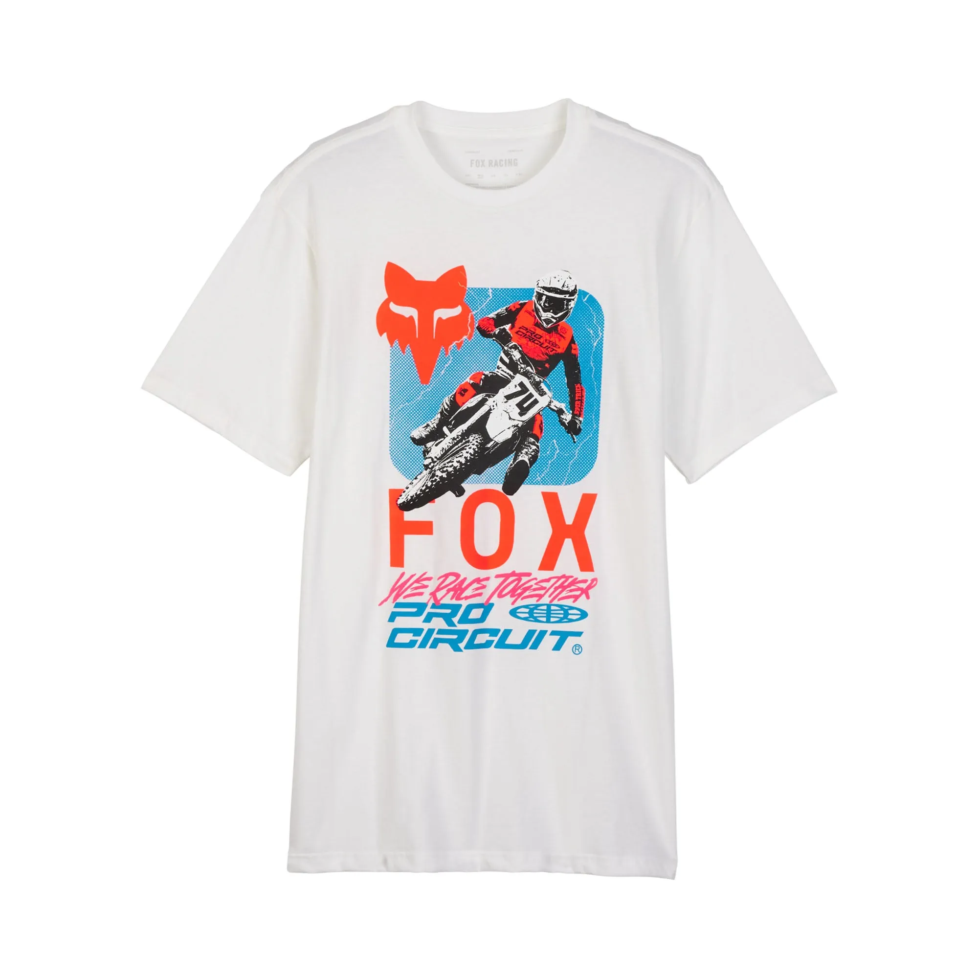 Fox Racing Fox x Pro Circuit Premium Tee T-Shirt Optic White