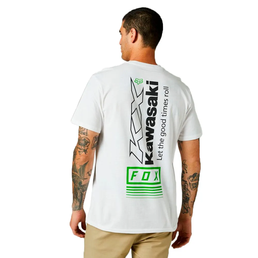Fox Racing Kawasaki Premium Tee T-Shirt Optic White