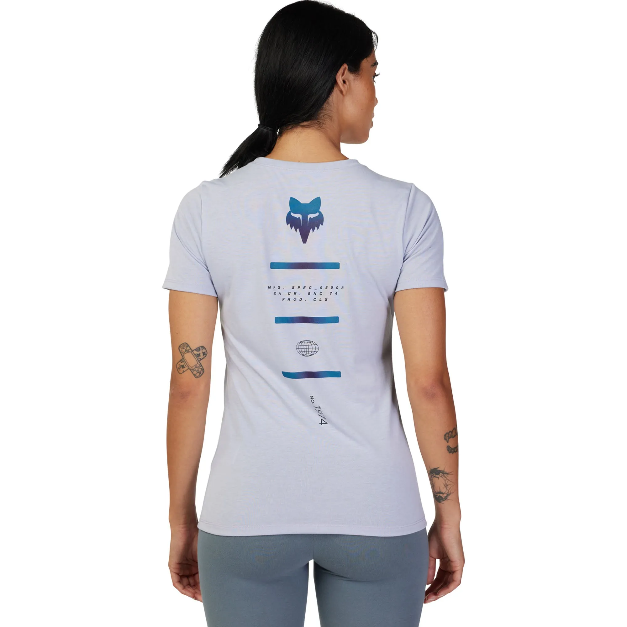 Fox Racing Magnetic SS Tech T-Shirt Lavender Purple