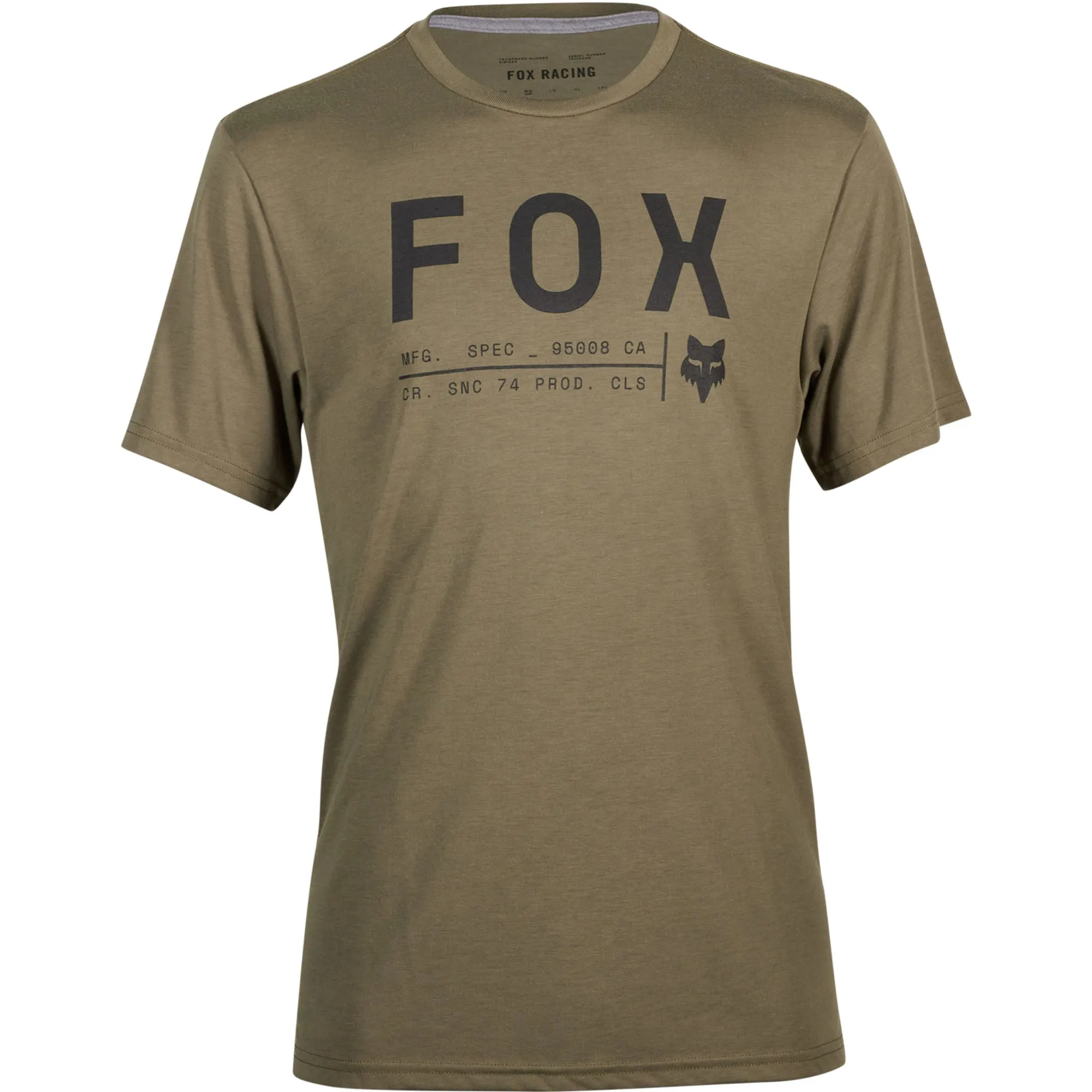 Fox Racing Non Stop SS Tech Tee T-Shirt Olive Green