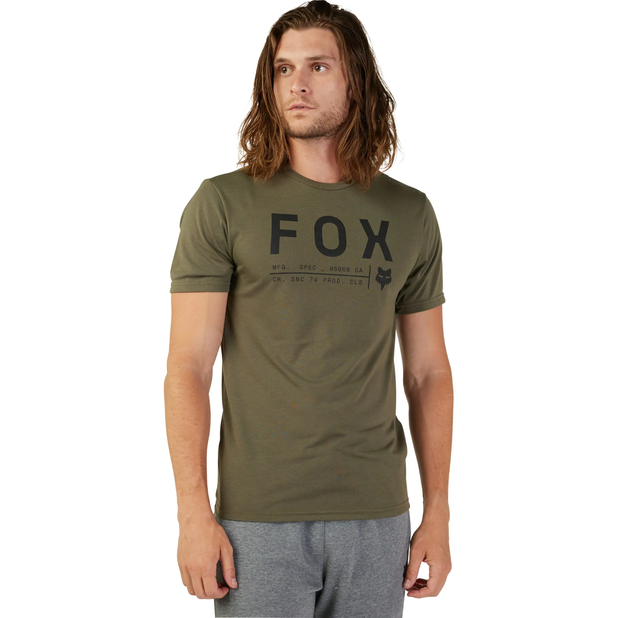 Fox Racing Non Stop SS Tech Tee T-Shirt Olive Green