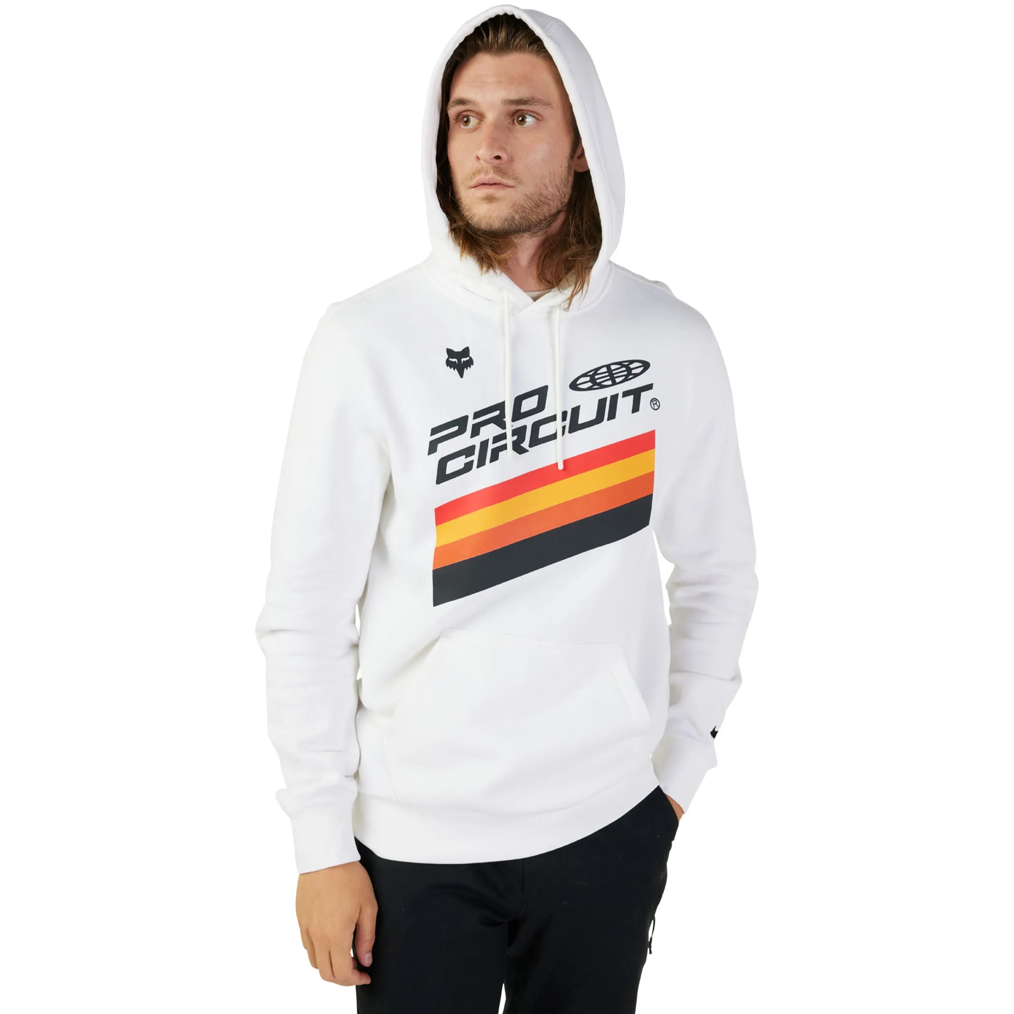 Fox Racing Pro Circuit Fleece Pullover Hoodie White