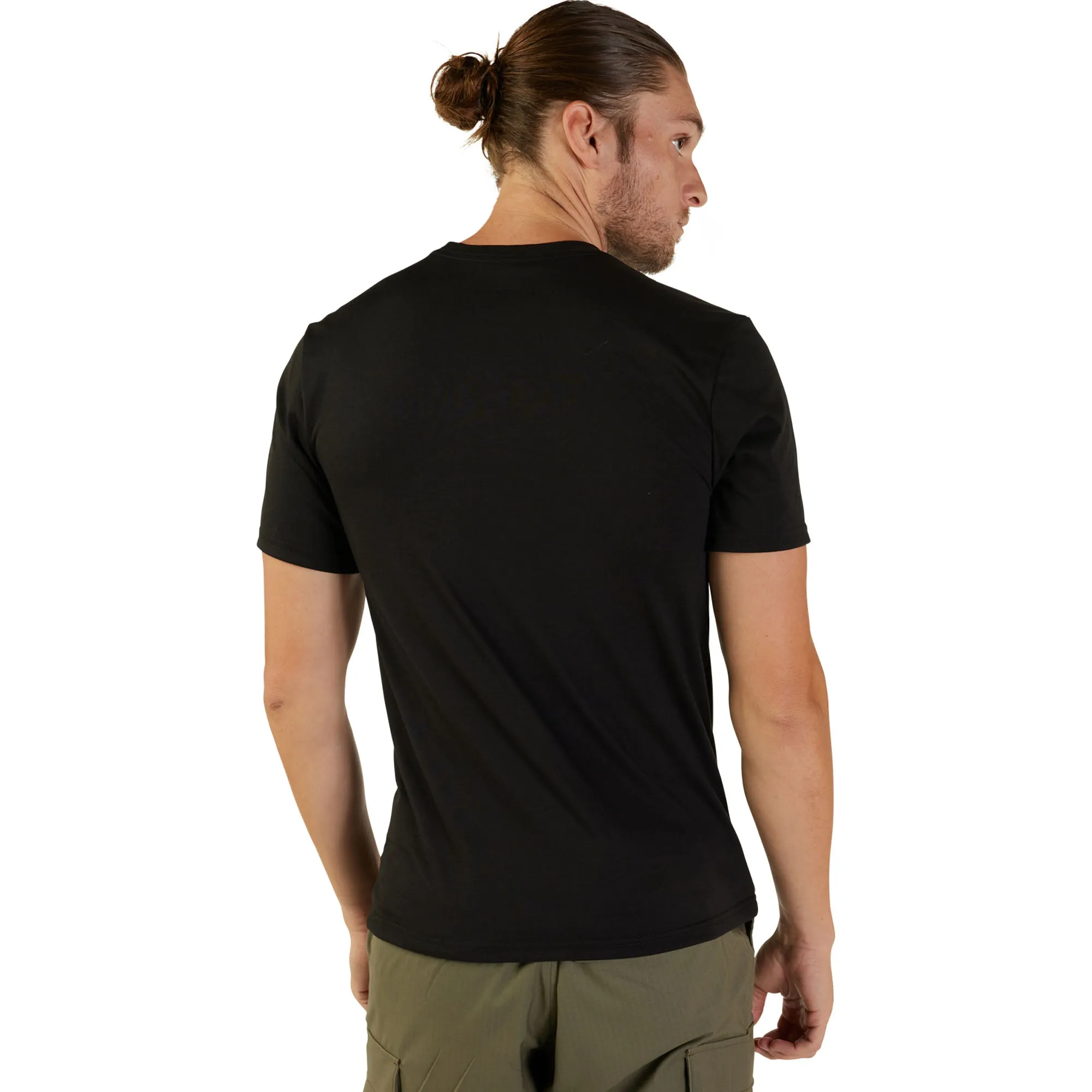 Fox Racing Wordmark SS Tech Tee T-Shirt Black