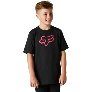 Fox Racing Youth Legacy Tee T-Shirt Black/Pink