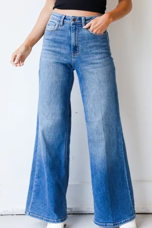 Free Fall Wide Leg Jeans