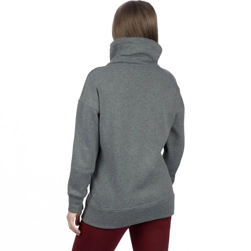 FXR Ember Pullover Sweater Grey/Merlot