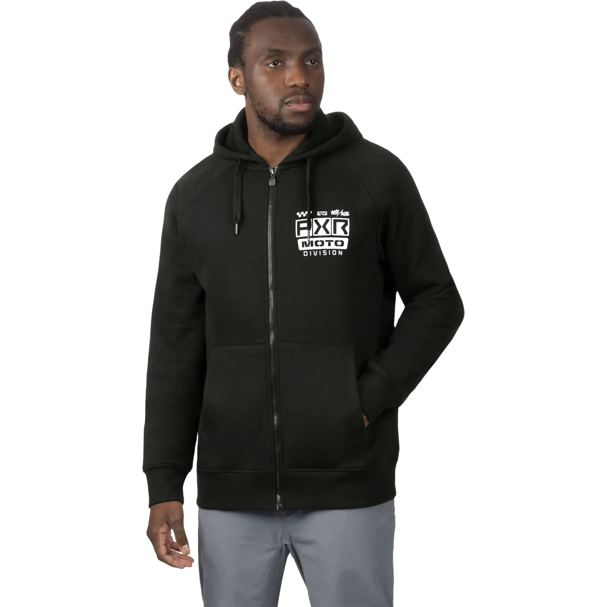 FXR Gladiator Hoodie Black/White