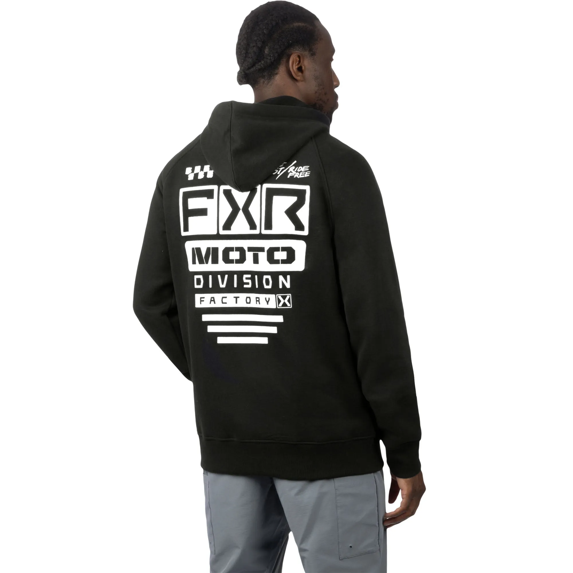FXR Gladiator Hoodie Black/White