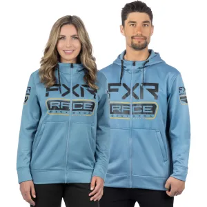 FXR Race Div Tech Hoodie Steel/Black Blue