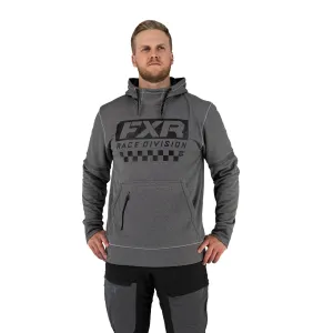 FXR Race Division Tech Pullover Hoodie Grey Heather/Black