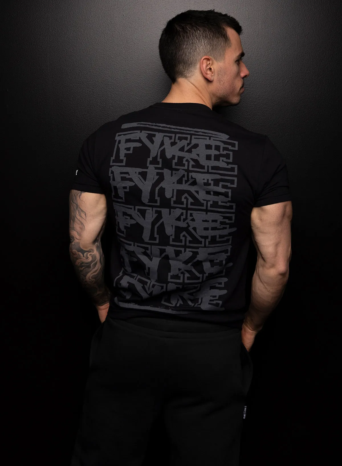 FYKE 2.0 TEE - BLACK