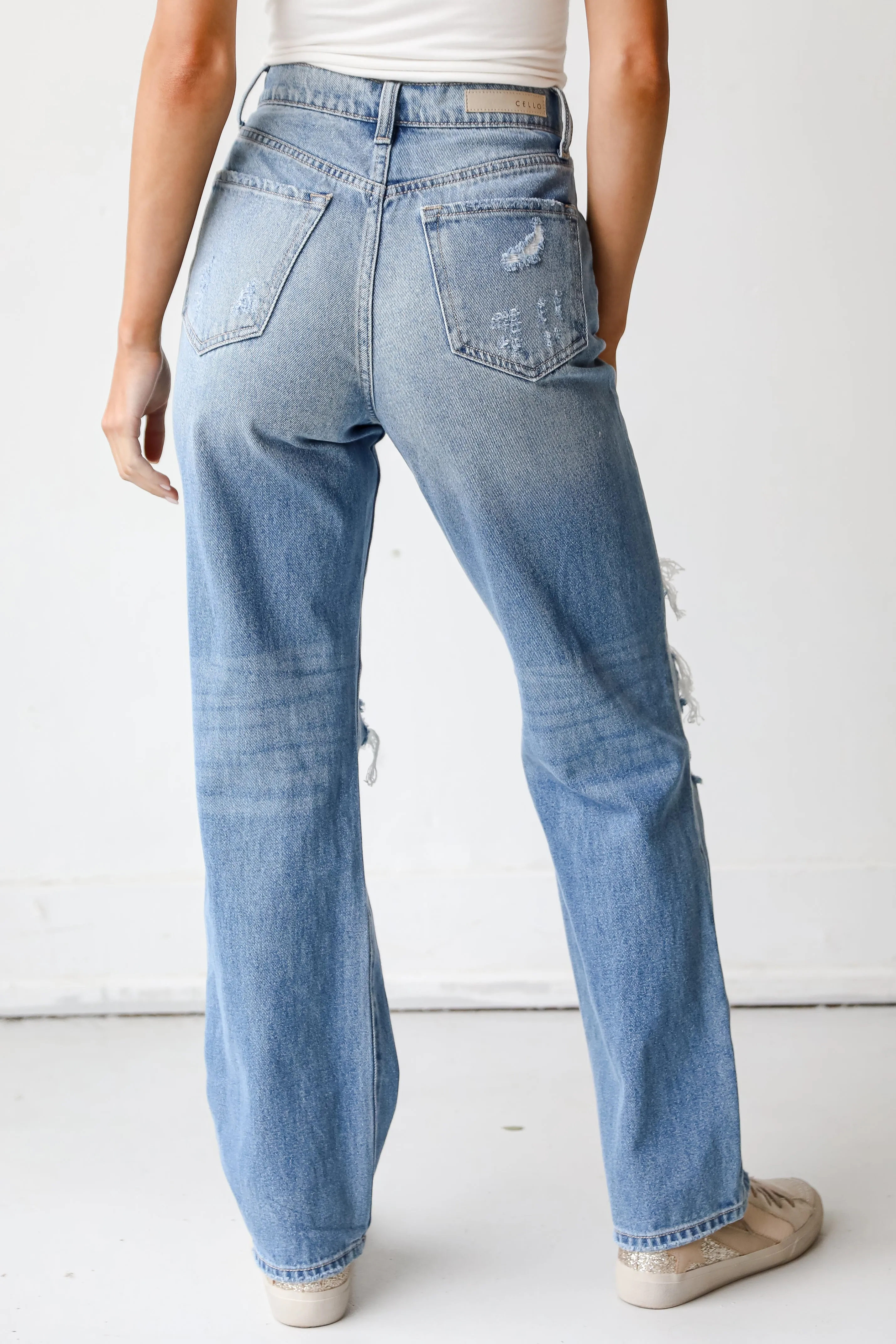 Hayden High Waisted Dad Jeans