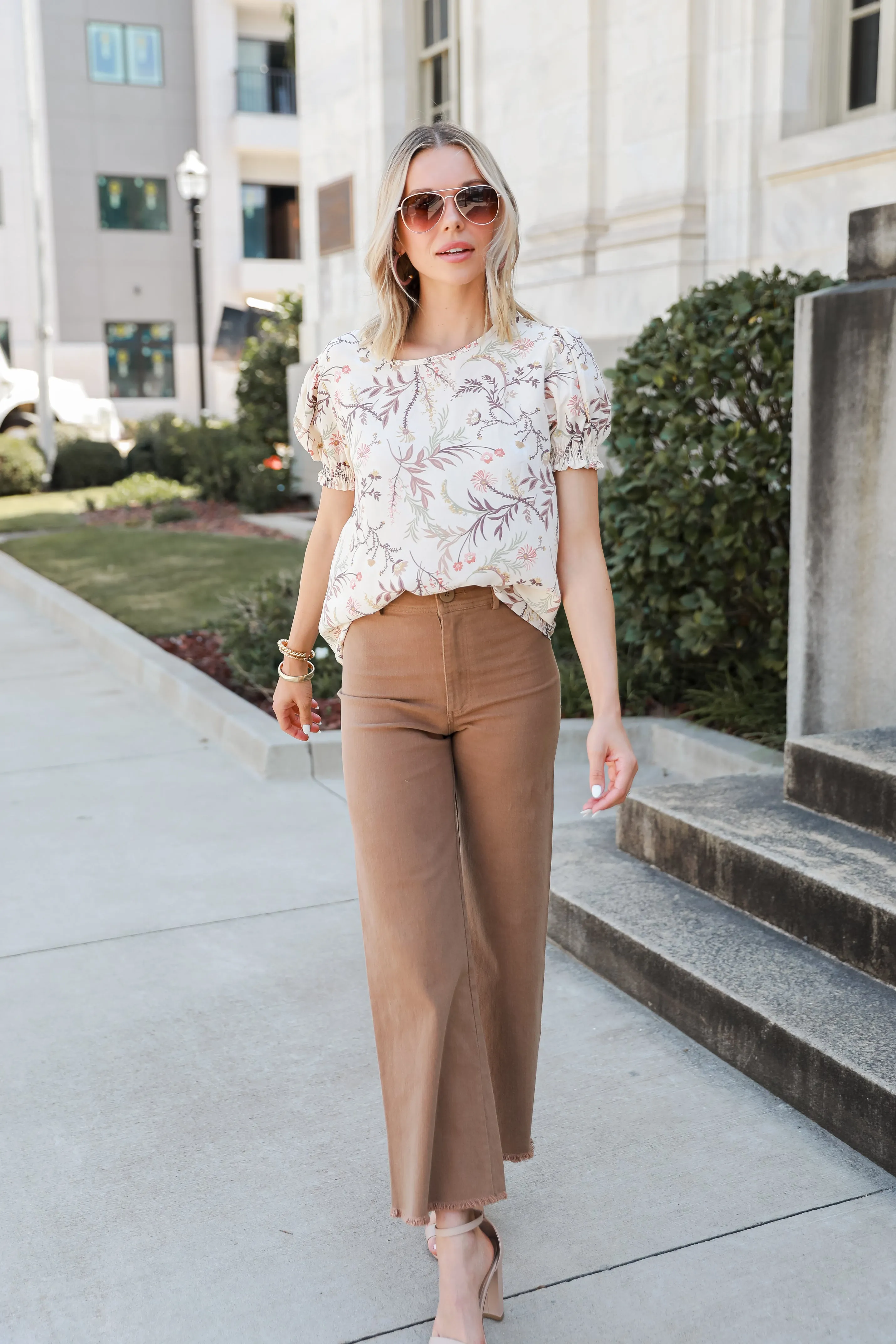 Keep It Adorable Wide Leg Jeans