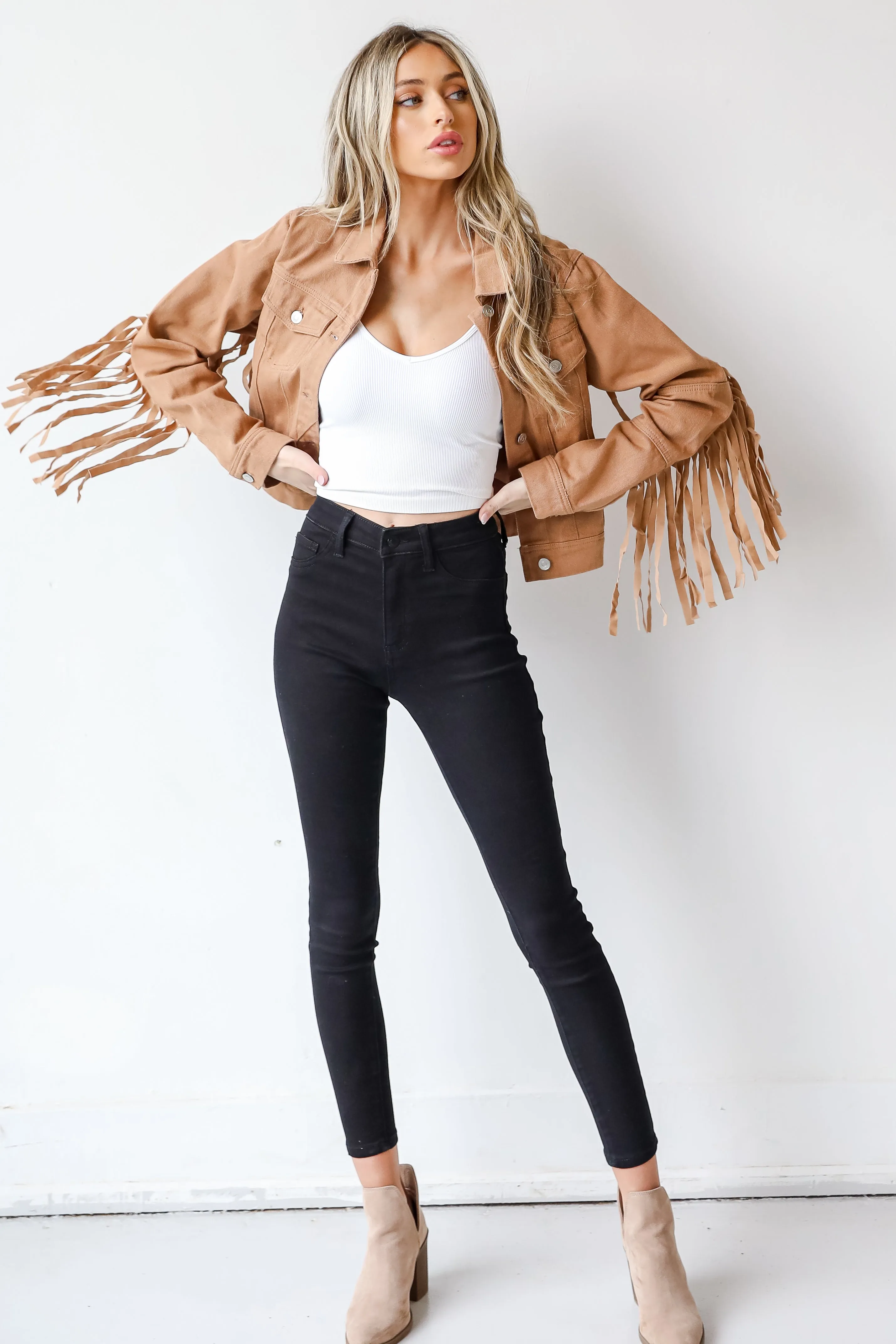 Kennedy Black Skinny Jeans