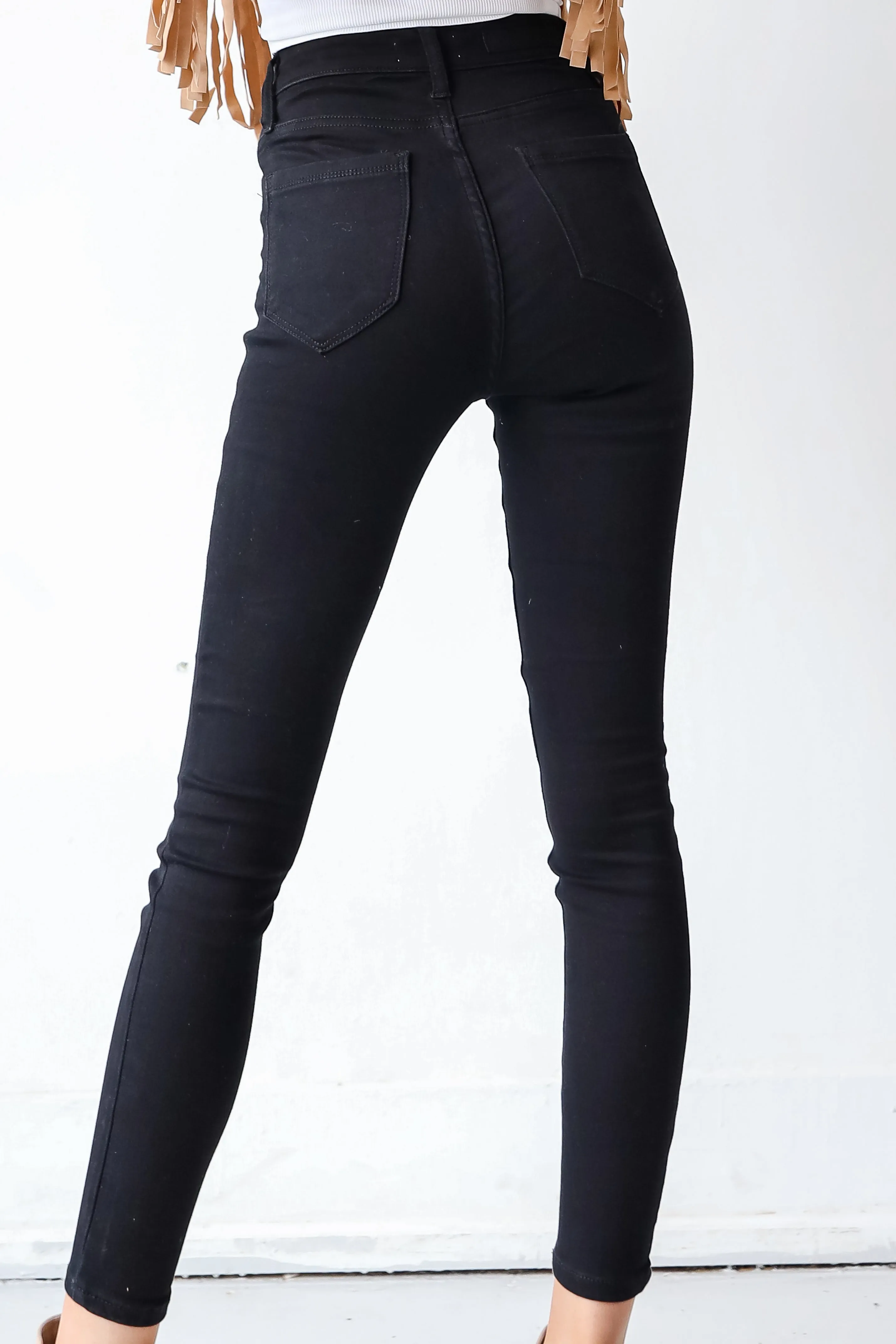 Kennedy Black Skinny Jeans