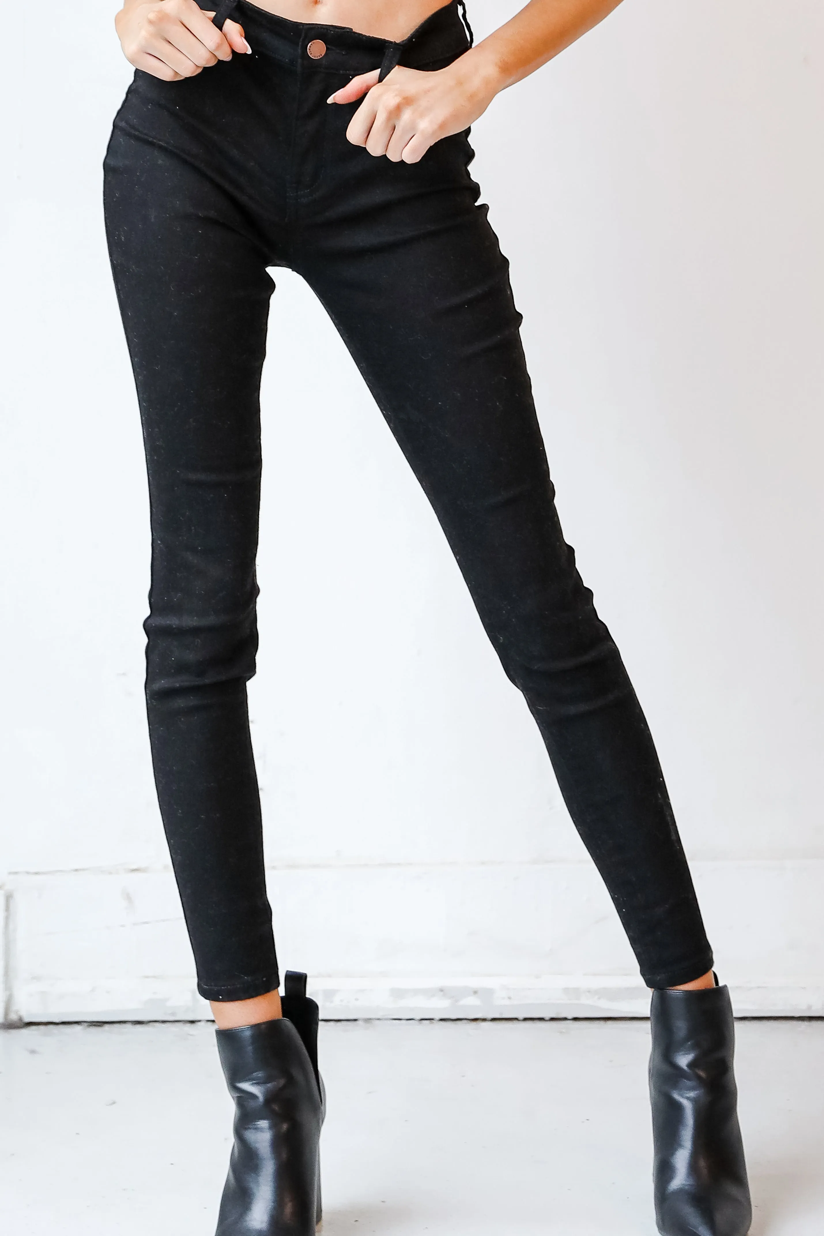 Madison Black Skinny Jeans