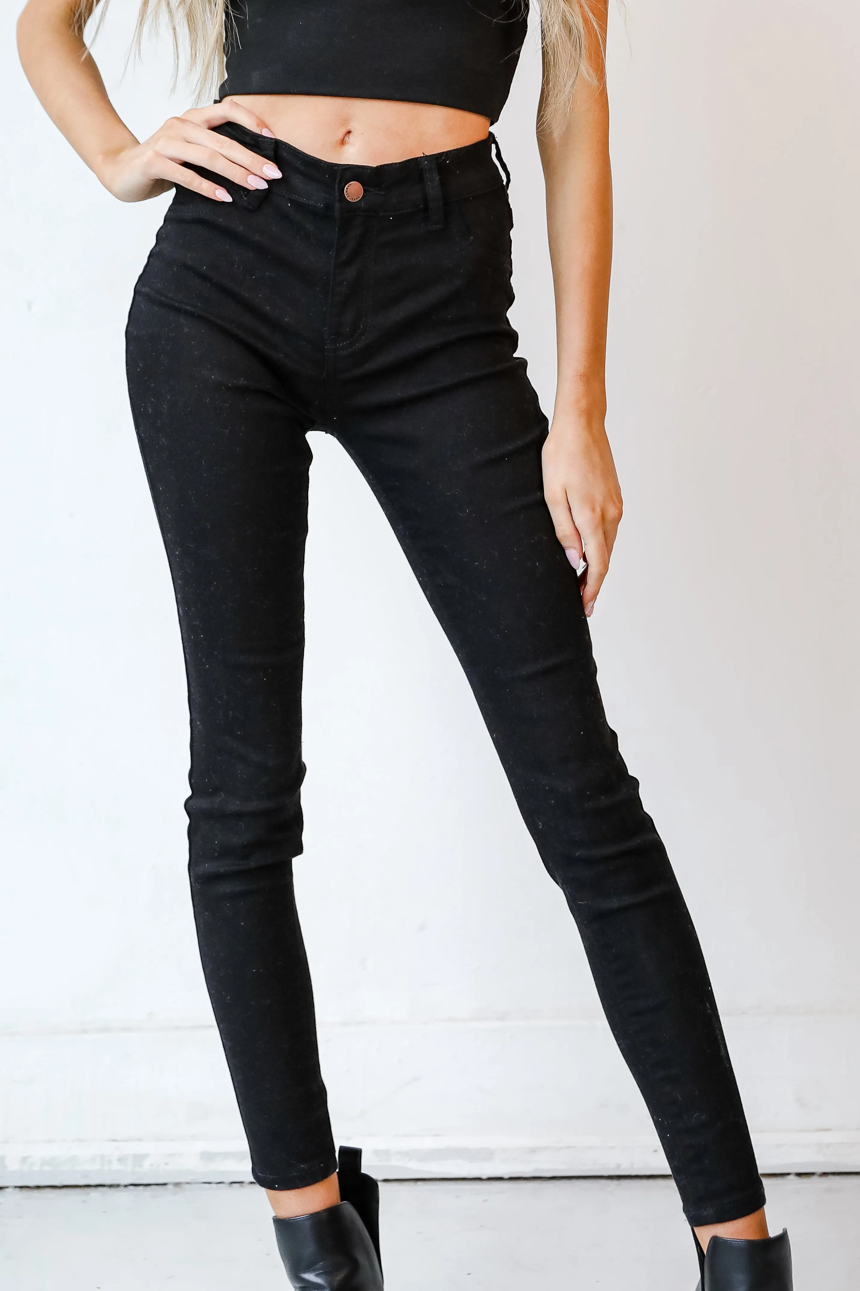 Madison Black Skinny Jeans