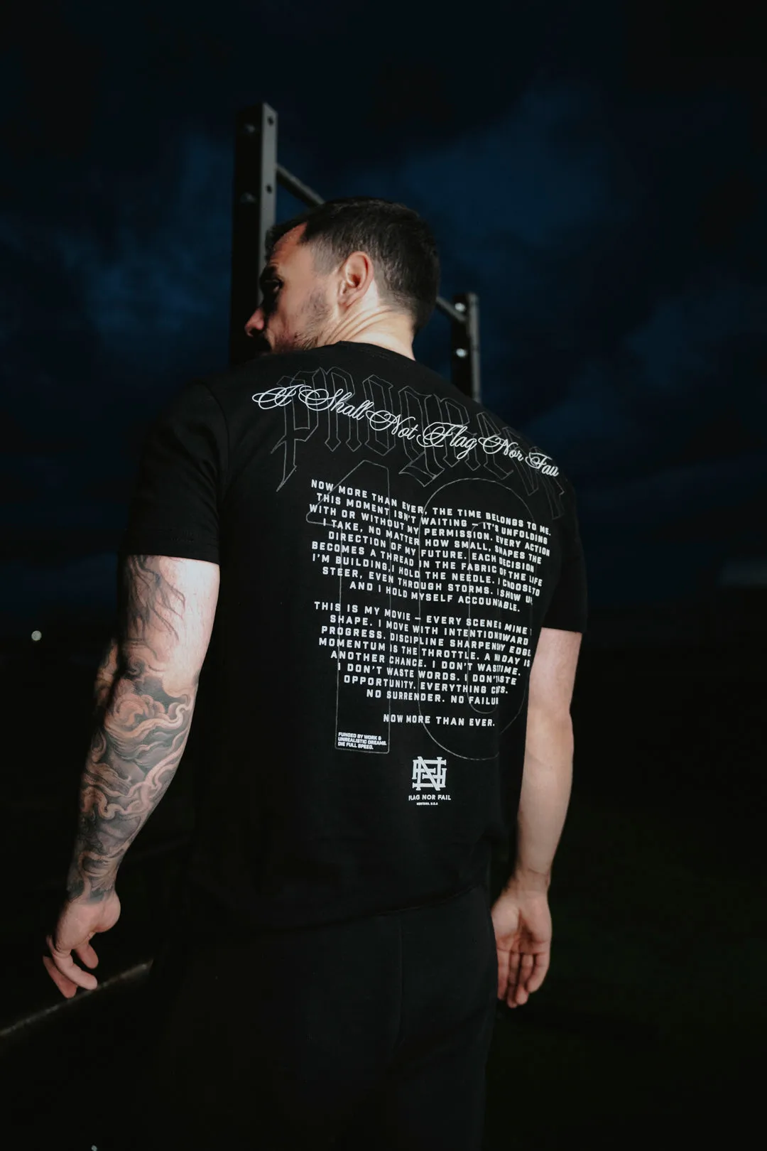 MANTRA TEE - BLACK