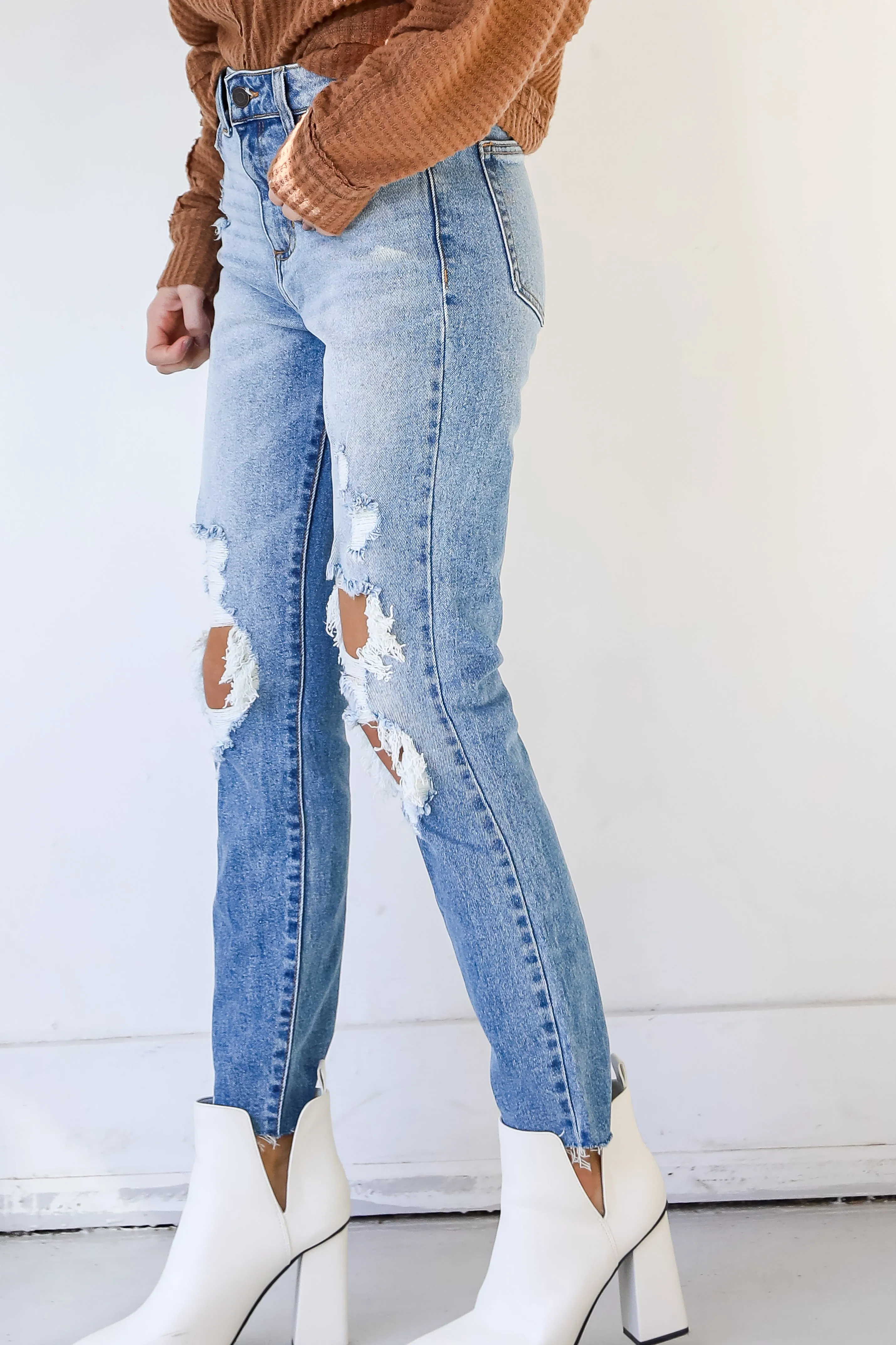 Marisa Distressed Skinny Jeans