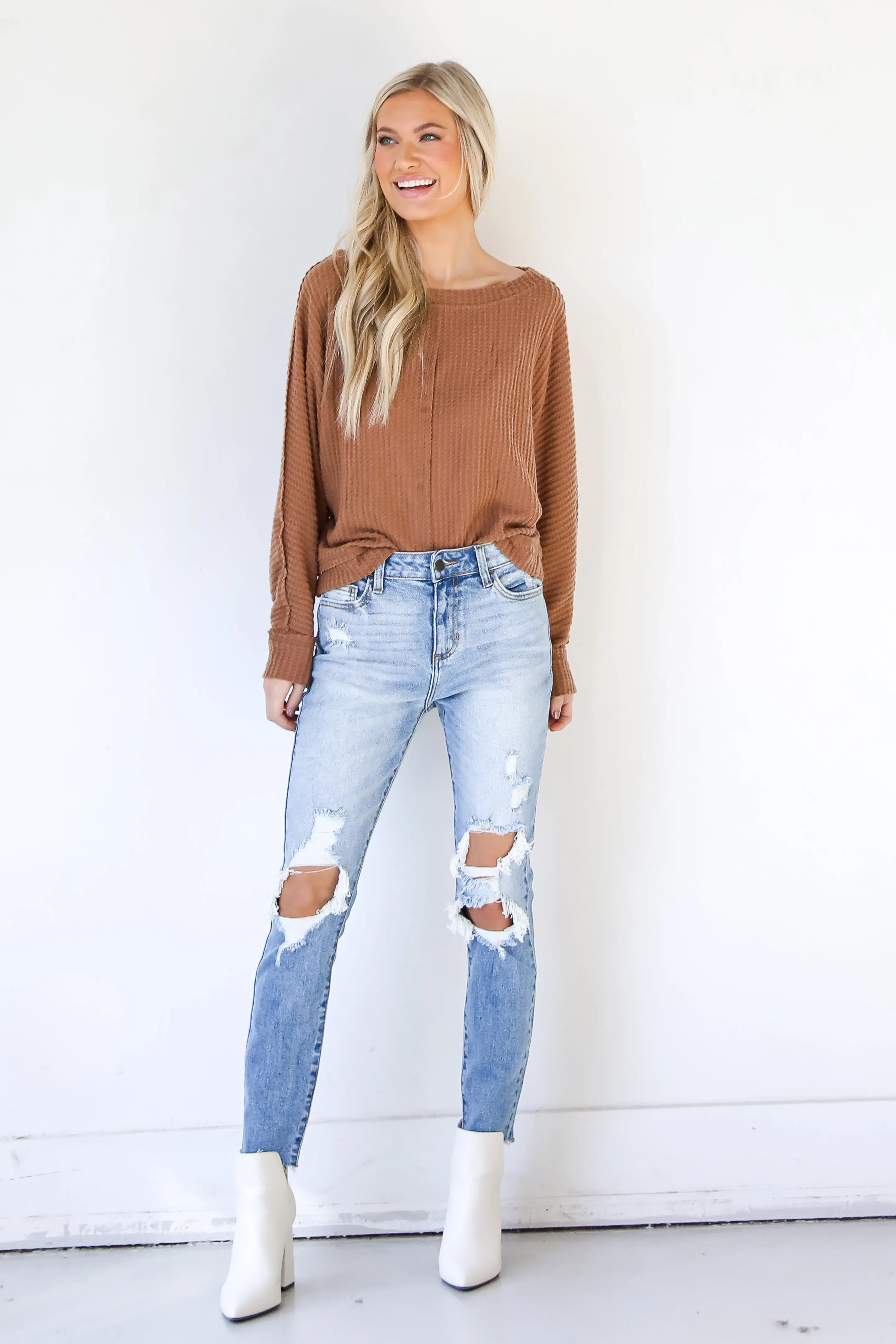 Marisa Distressed Skinny Jeans