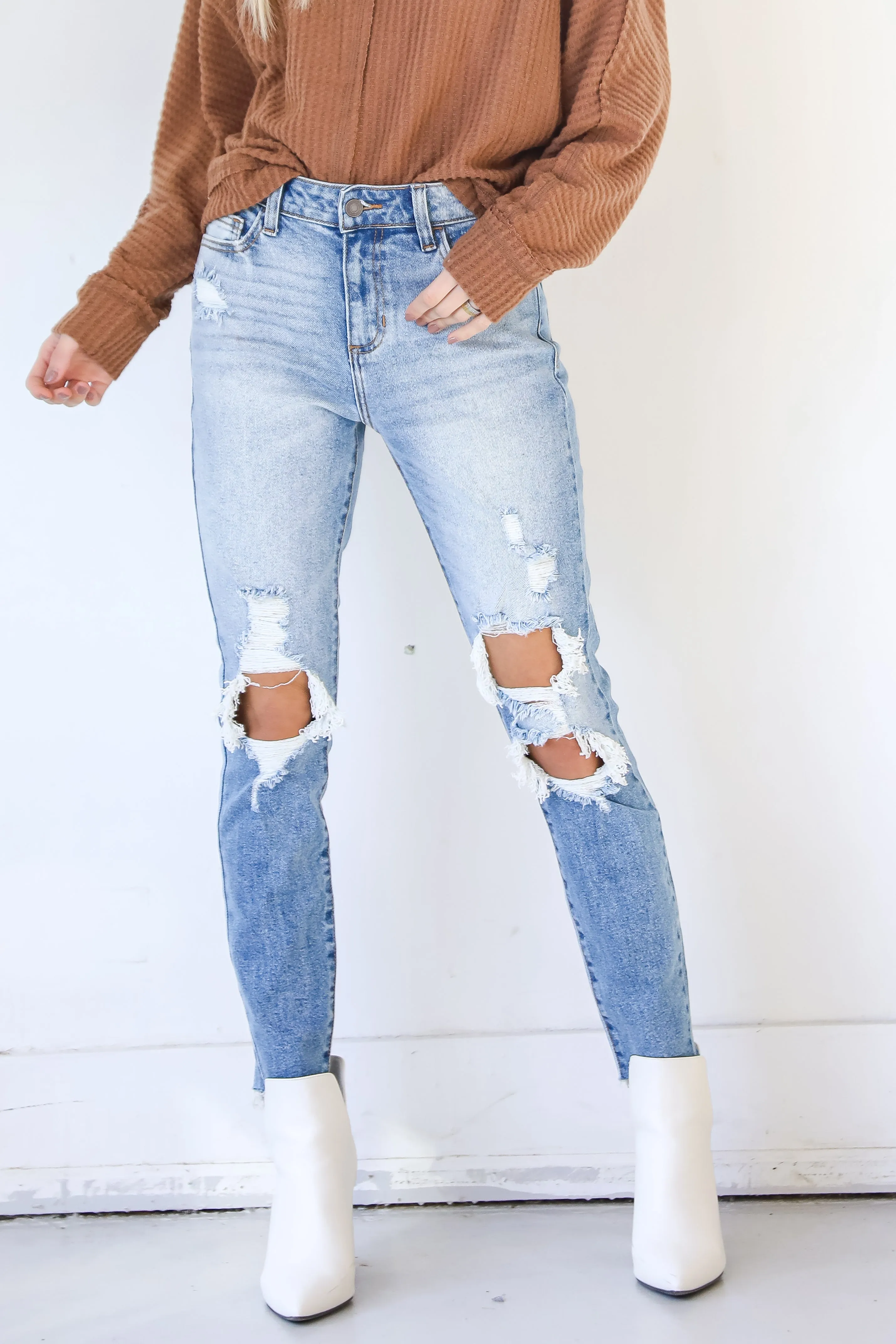 Marisa Distressed Skinny Jeans
