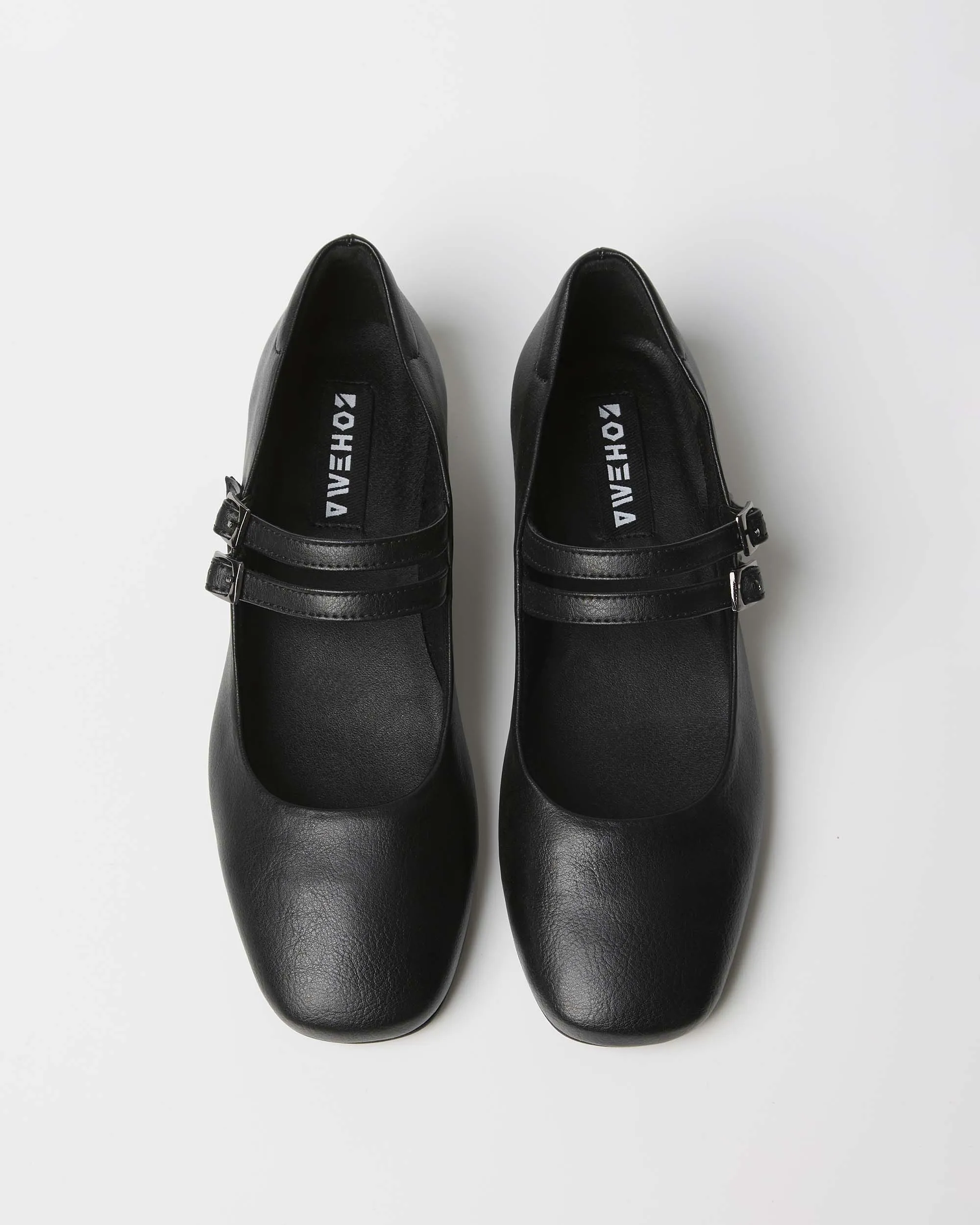 Mary Jane Women's Vegea? Grape Leather Vegan Pumps | Blackberry