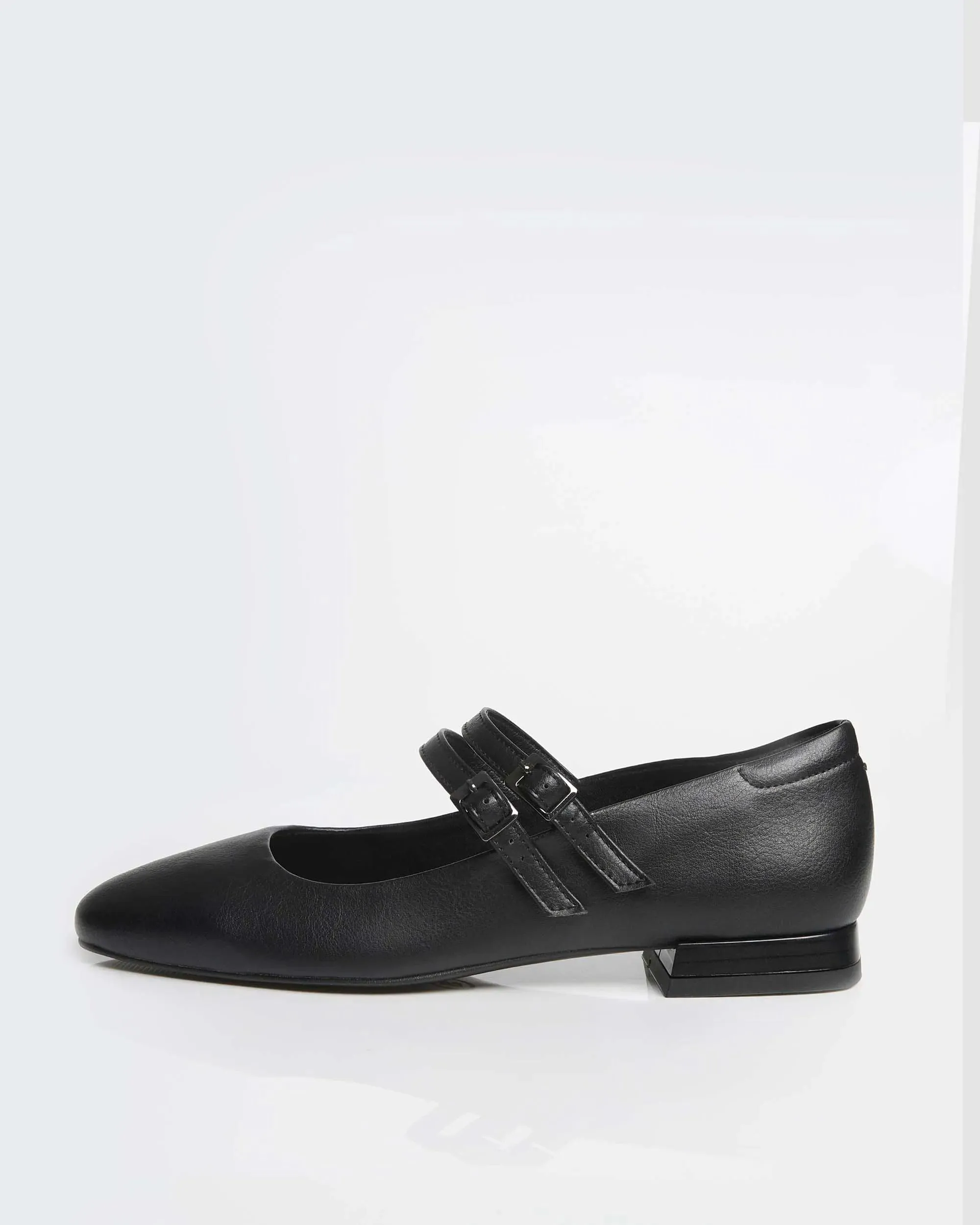 Mary Jane Women's Vegea? Grape Leather Vegan Pumps | Blackberry