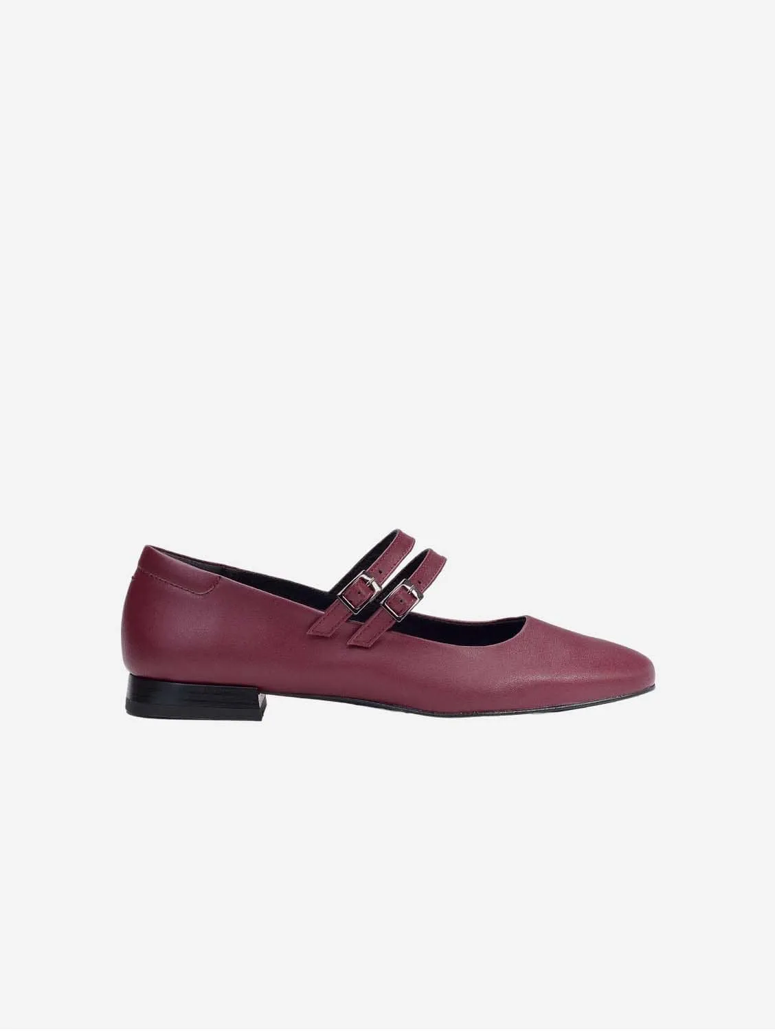 Mary Jane Women's Vegea? Grape Leather Vegan Pumps | Cherry