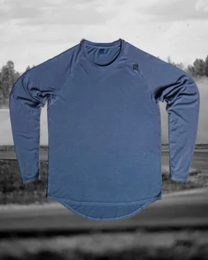 MOTO LONG SLEEVE - BLUE