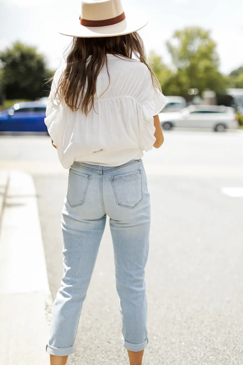 Natalie High-Rise Mom Jeans