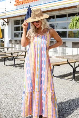 On Location Multi Maxi Dress