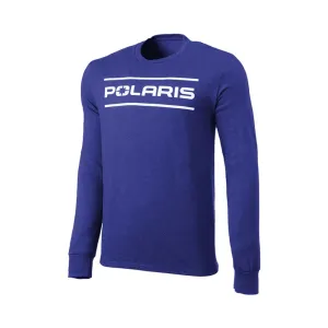 Polaris Long-Sleeve Dash Shirt with Polaris Logo T-Shirt Royal Blue