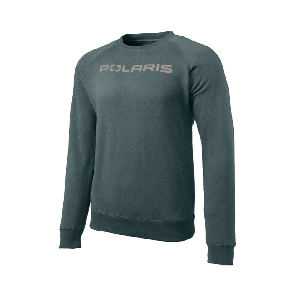 Polaris Men's Crew Sweatshirt Sweater Olive Green