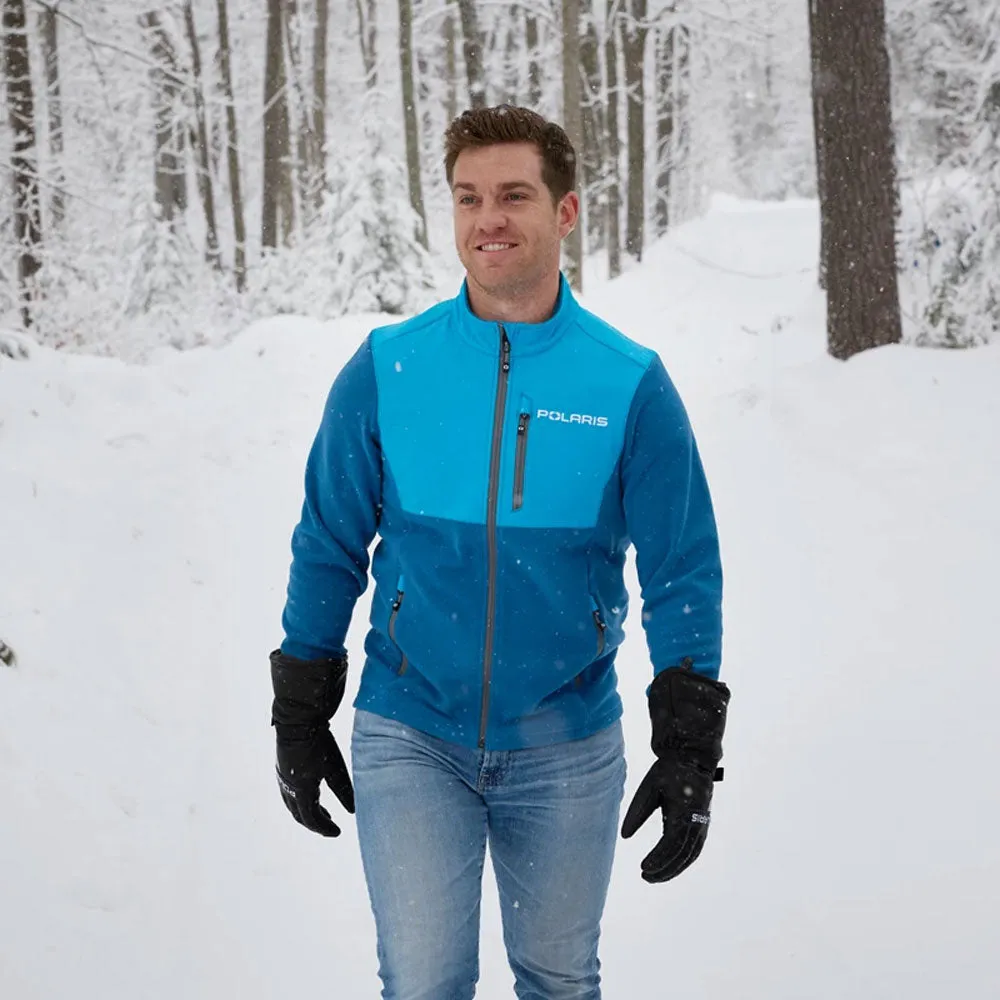 Polaris Men's Northstar Mid-Layer Snowmobile Sweater Blue