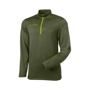 Polaris Men's Tech Quarter-Zip Snowmobile Sweater Cypress Green