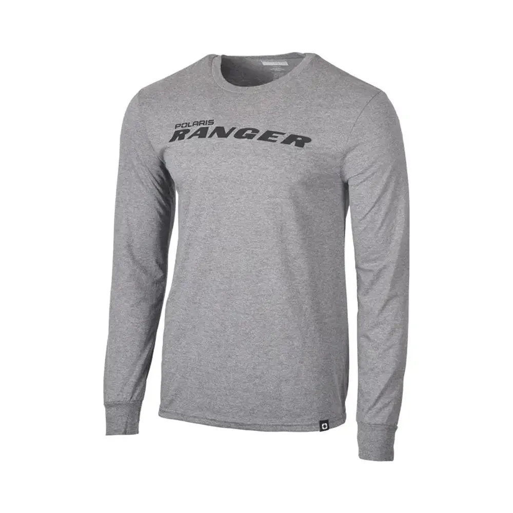Polaris RANGER Long Sleeve T-Shirt Gray