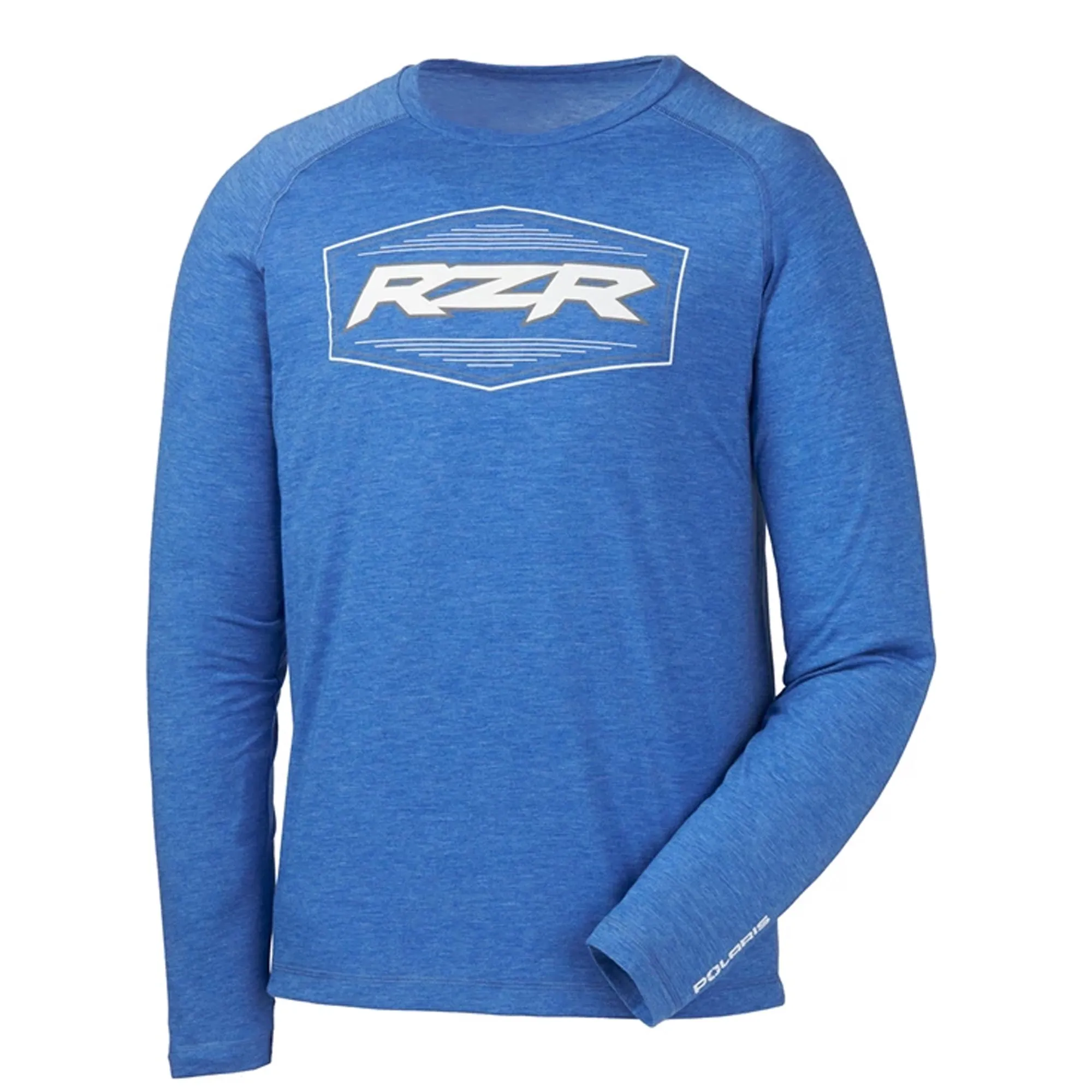 Polaris RZR Performance Long Sleeve T-Shirt Royal Blue