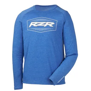 Polaris RZR Performance Long Sleeve T-Shirt Royal Blue