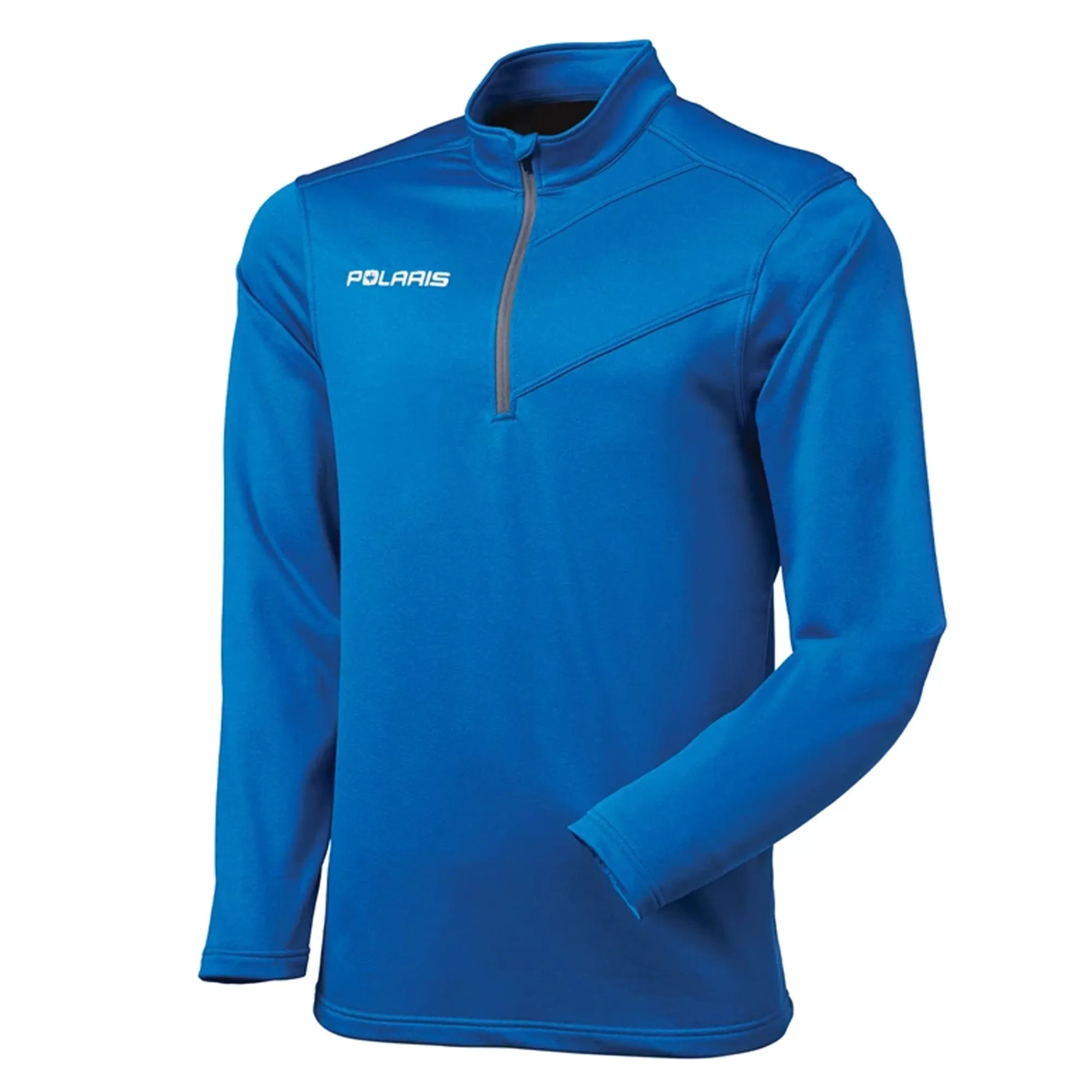 Polaris Tech Blue 1/4 Zip Pullover Sweater Blue