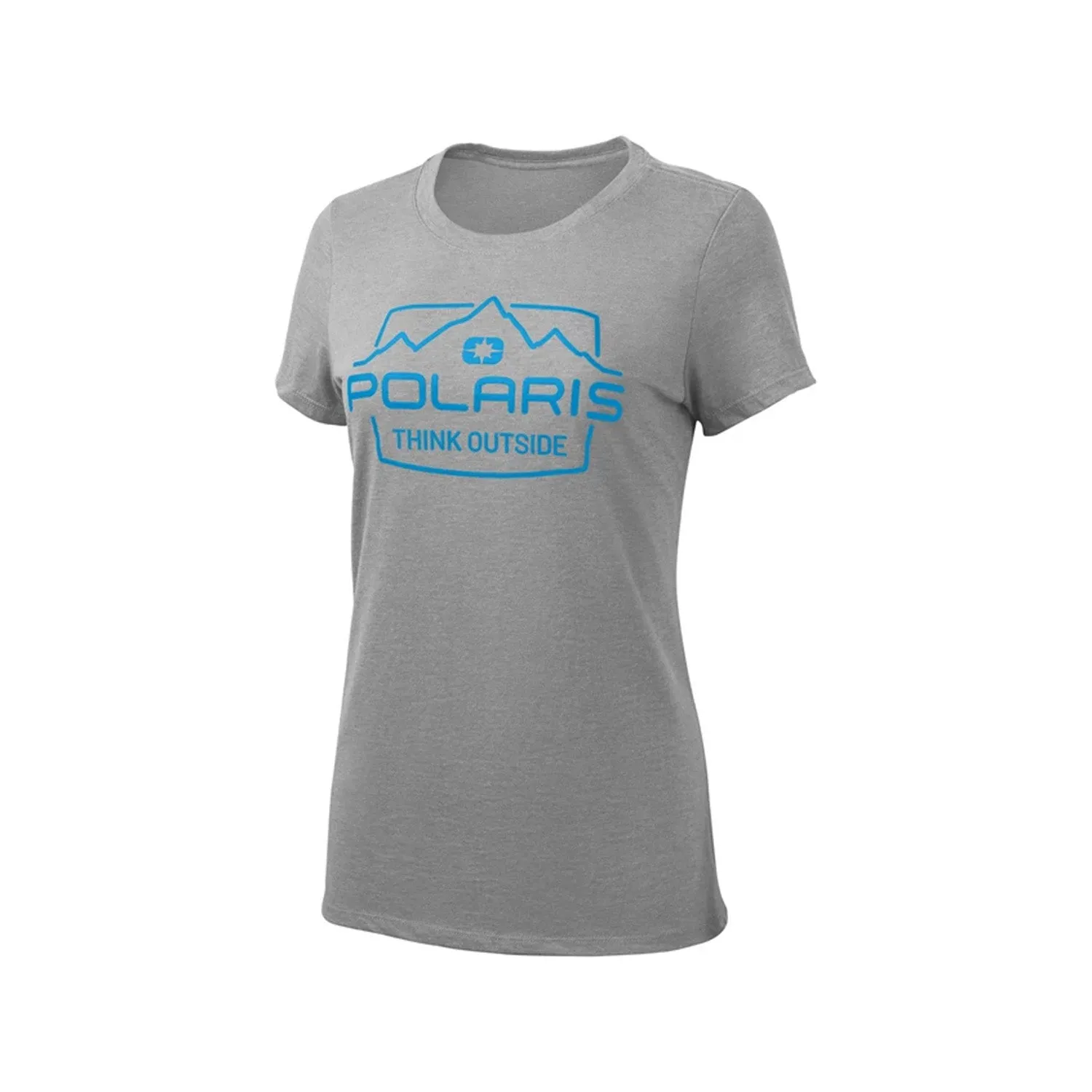 Polaris Women's Adventure Tee T-Shirt Heather Gray