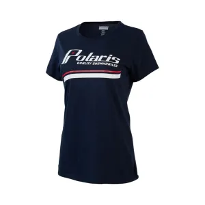 Polaris Women's Heritage Tee T-Shirt Navy Blue